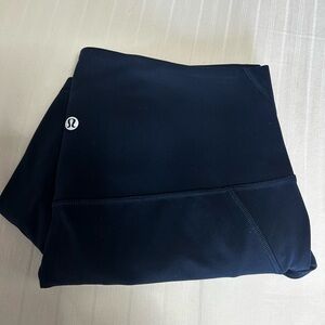 Lululemon Navy Align Legging Shorts